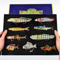 Fishing Lure Kit for Boat Fishing - Lifelike S-Shape ABS Plastic
