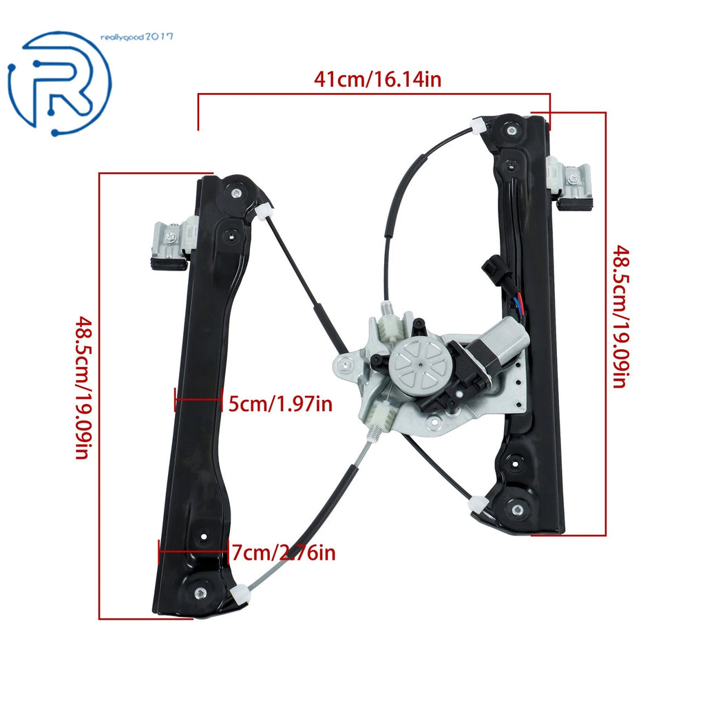 Front Right Power Window Regulator with Motor for Chevy Cruze (2011-2012)