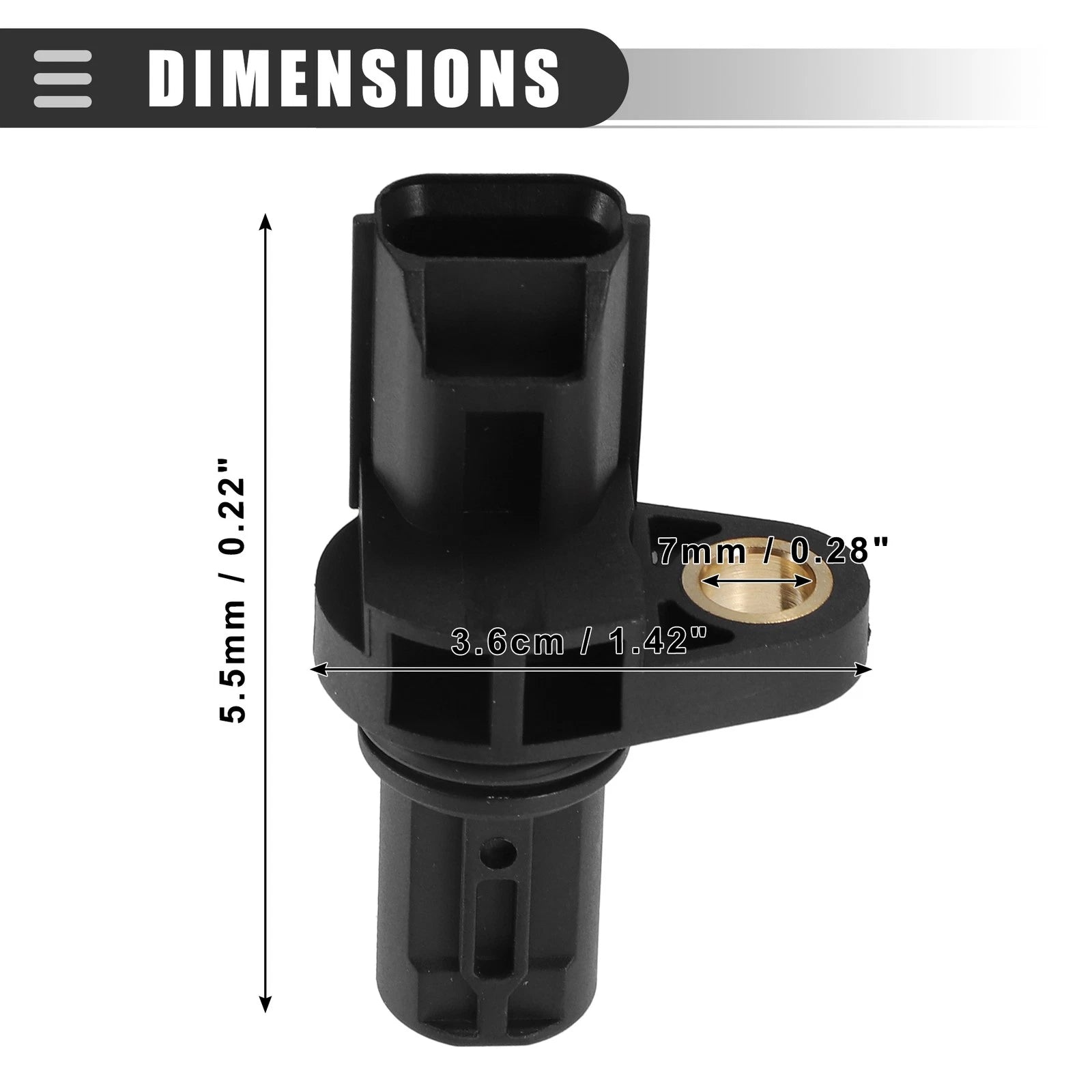 Camshaft Position Sensor for Mitsubishi Mirage (2014–2015) MR985041