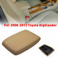 Leather Armrest Center Console Lid for Toyota Highlander (2008–2013)
