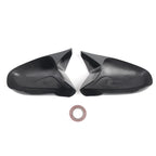 Add-On Side Wing Mirror Cap Covers for Lexus IS250 IS350 (2009–2012) Gloss Black