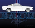 Vintage Replica Tin Metal Sign for Ford Mustang (1964–1973) 98471