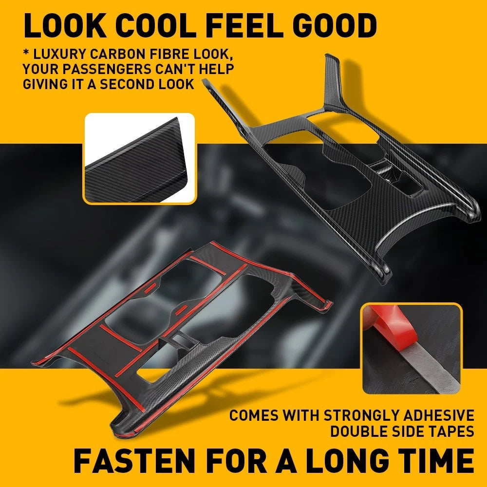 Carbon Fiber Gear Shift Panel Cover for Honda Accord (2018)