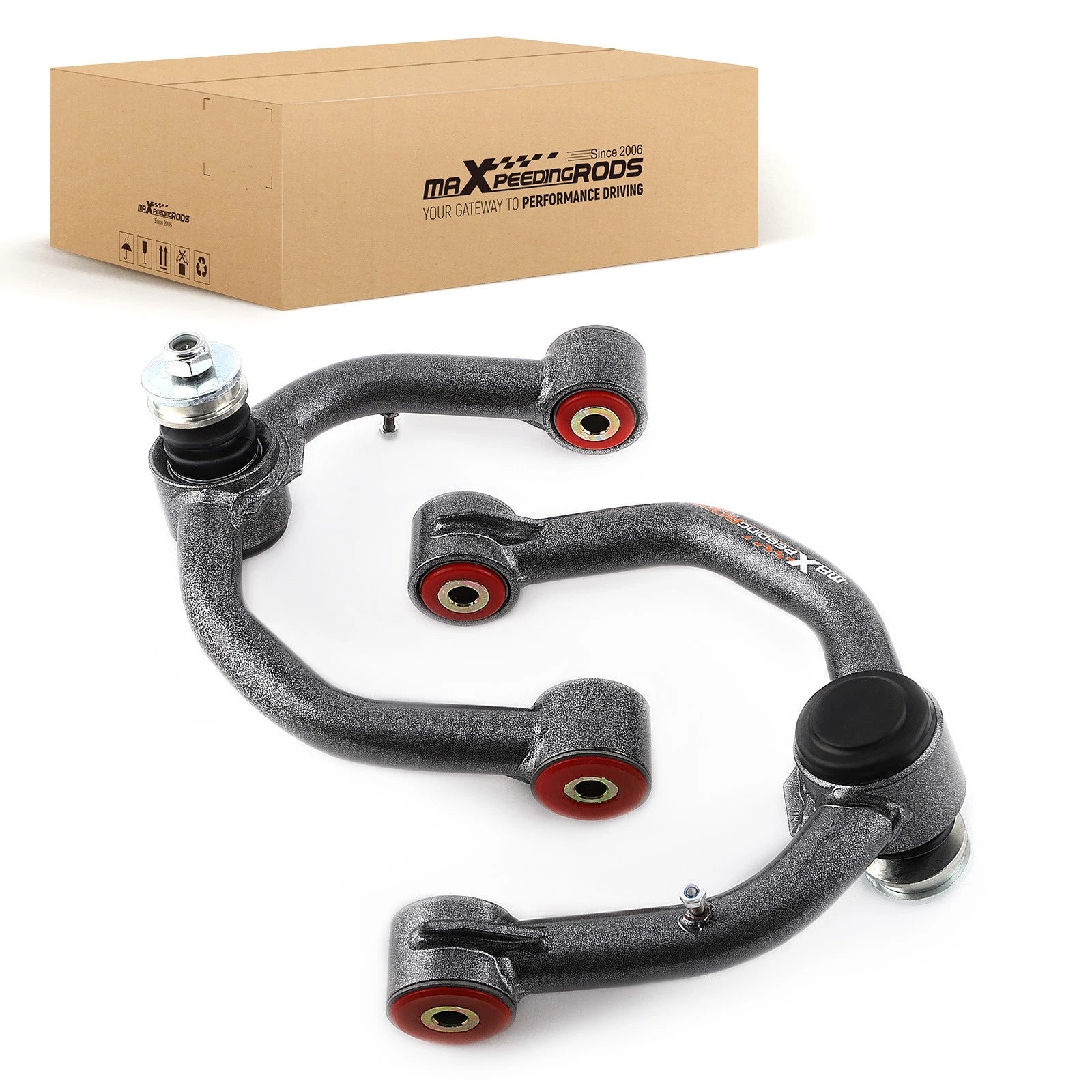 Front Upper A Arms + Rear Control Arm + Track Bar for Toyota 4Runner (1996–2002)