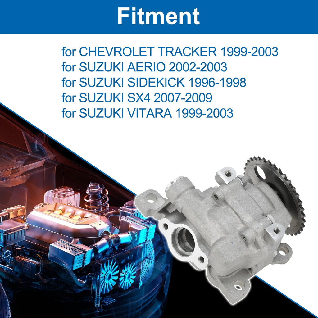 Engine Oil Pump No.1610065D00/1610077E00 for Chevrolet Tracker (1999–2003)