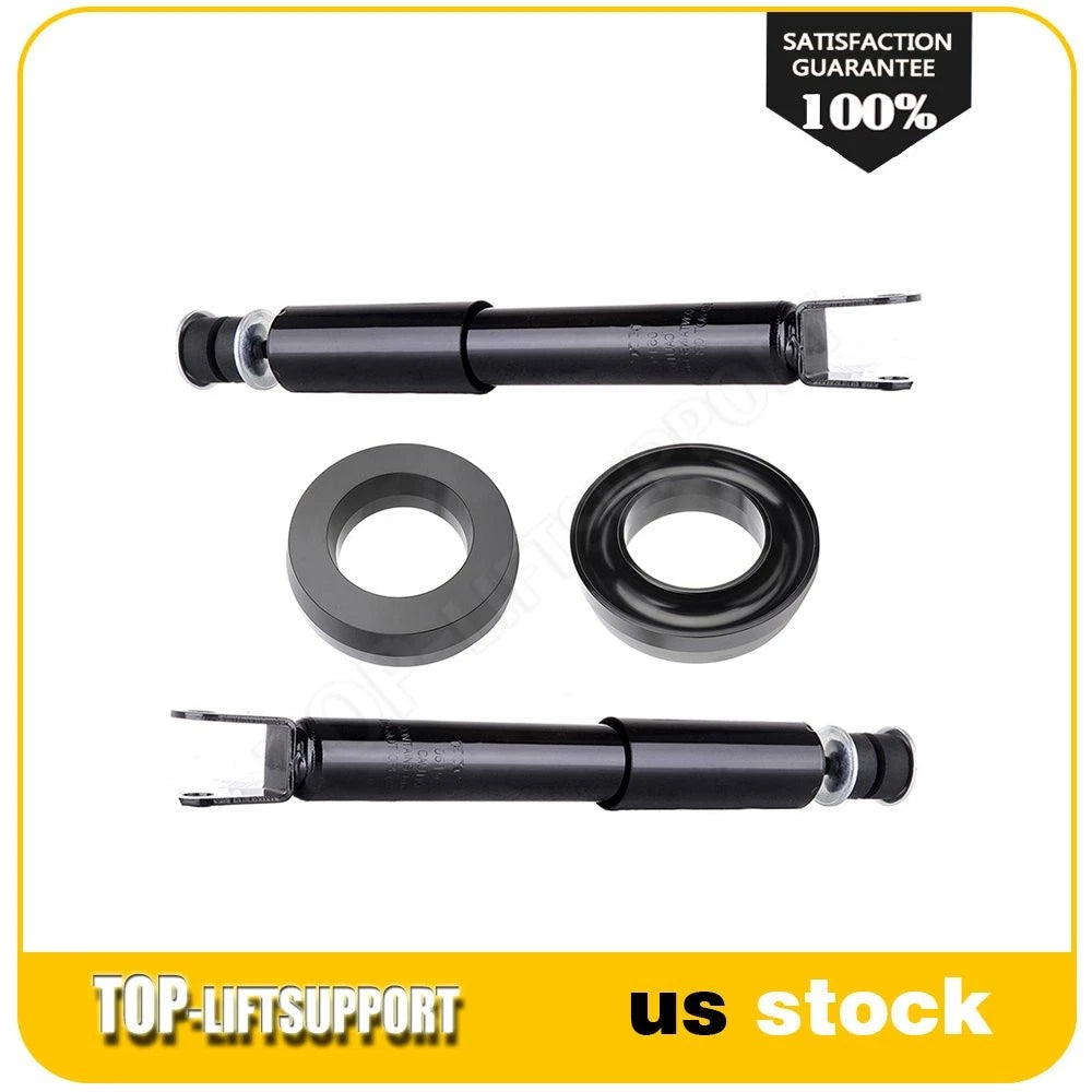 Set of 4 Front Leveling Kit & Struts for Chevrolet GMC Sierra (1999–2007)