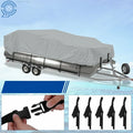 Waterproof Heavy Duty Boat Cover for Pontoon (21-24 FT)