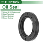 Set of 5 Oil Seal Rotary Shaft Seal NBR Rubber 32x50x7mm
