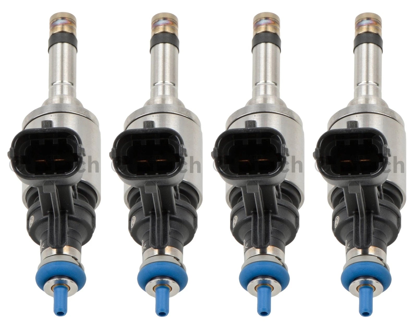 Set of 4 Bosch Fuel High Pressure Injectors for Buick Chevrolet Saab Saturn (L4)