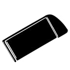 2X Driver Door Storage Panel Cover Trim for BMW 3er E36 (1994–1996) Piano Black