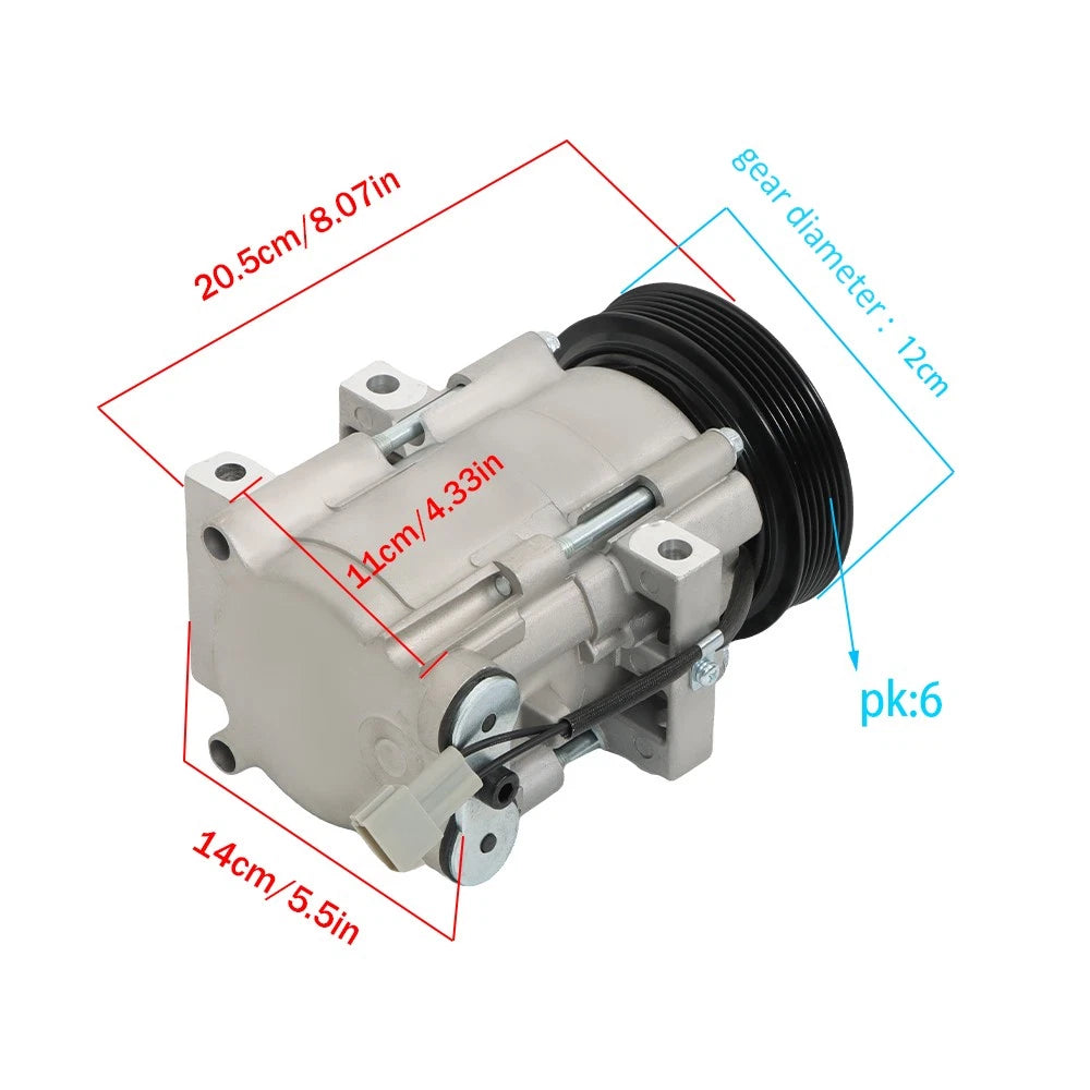 A/C Compressor and Clutch for Mazda Tribute (2001-2006)