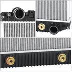 Aluminum Core 2-Row Radiator for Volvo VNX VNM VNL/Mack Vision Granite (2008–2018)