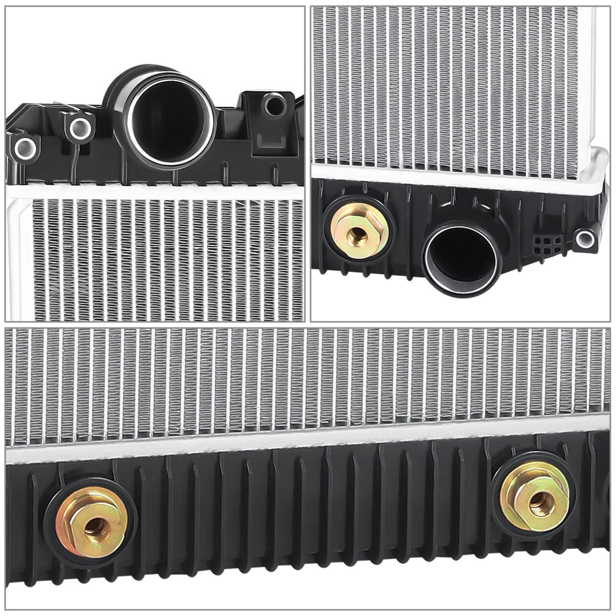 Aluminum Core 2-Row Radiator for Volvo VNX VNM VNL/Mack Vision Granite (2008–2018)