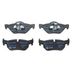 Set of 4 Hella Rear Low-Met Disc Brake Pads for BMW E84 X1 (2012–2015)