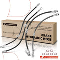 Set of 4 Brake Hydraulic Hoses for Subaru Forester (2003–2005)