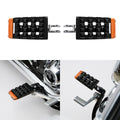 Black Rider Foot Pegs for Harley Low Rider Sport Glide (2018–2023)