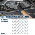 25pcs Oil Drain Plug Gaskets 20mm ID No.11126AA000 for Subaru Baja (2003–2006)