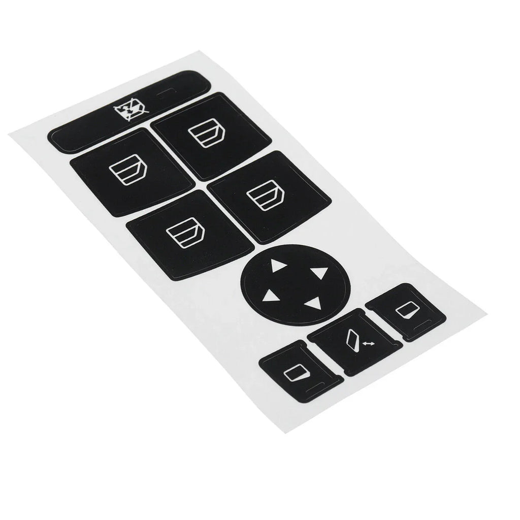 Auto Window Switch Button Repair Sticker Decal for Mercedes Benz (2007–2014)