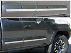 4pc. Luxury FX Stainless Molding Inserts for 2016-23 Toyota Tacoma Access 5' Bed