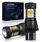 2X 7443 LED Turn Signal Parking/DRL Lights for Universal Vehicles (2010–2023)