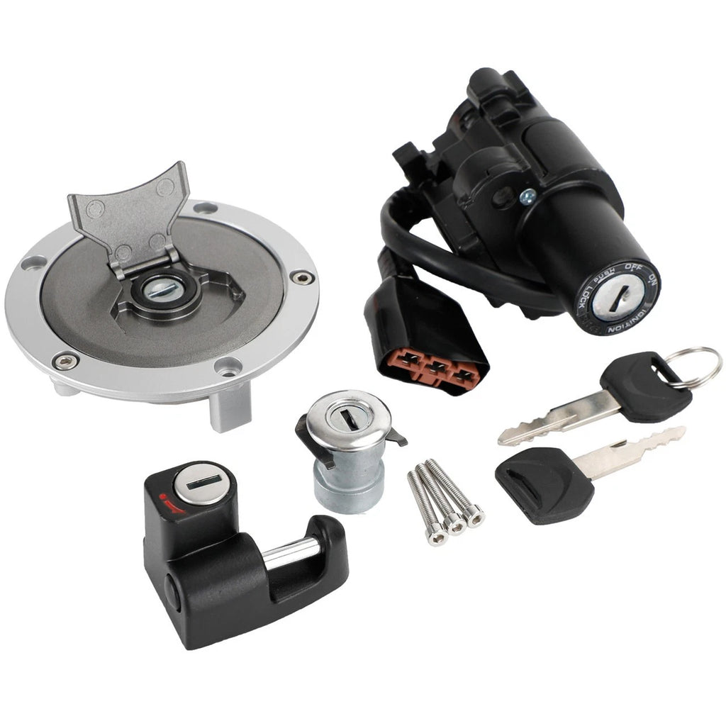 Ignition Switch Gas Cap Seat Lock Set for Honda CRF250 CRF250RL (2017–2020)