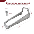Aluminum Sub Frame w/ Bolts for Yamaha Raptor 700 700R (2006–2024)