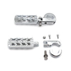 CNC 1.25" Dominator Footpeg w/ P-Clamp for Suzuki Boulevard M90 S50 M50Z C90 M1