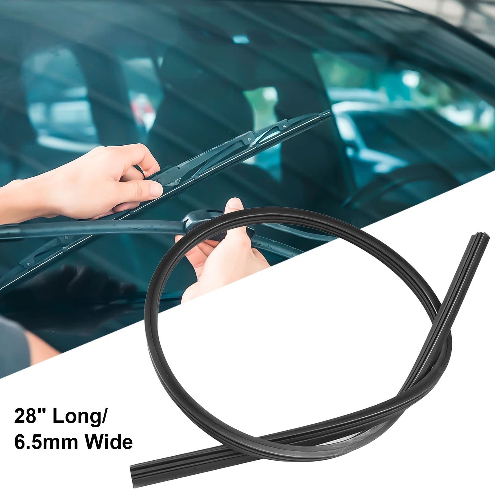 Wiper Blade Refill 70cm for Cars and Trucks (Clear View)