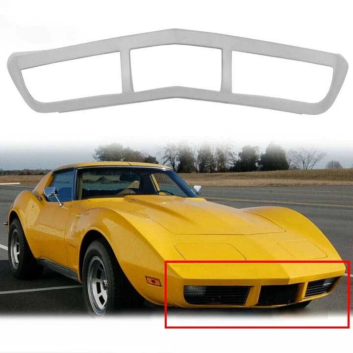 Front Bumper Face Bar Grille for Chevrolet Corvette (1973–1974)