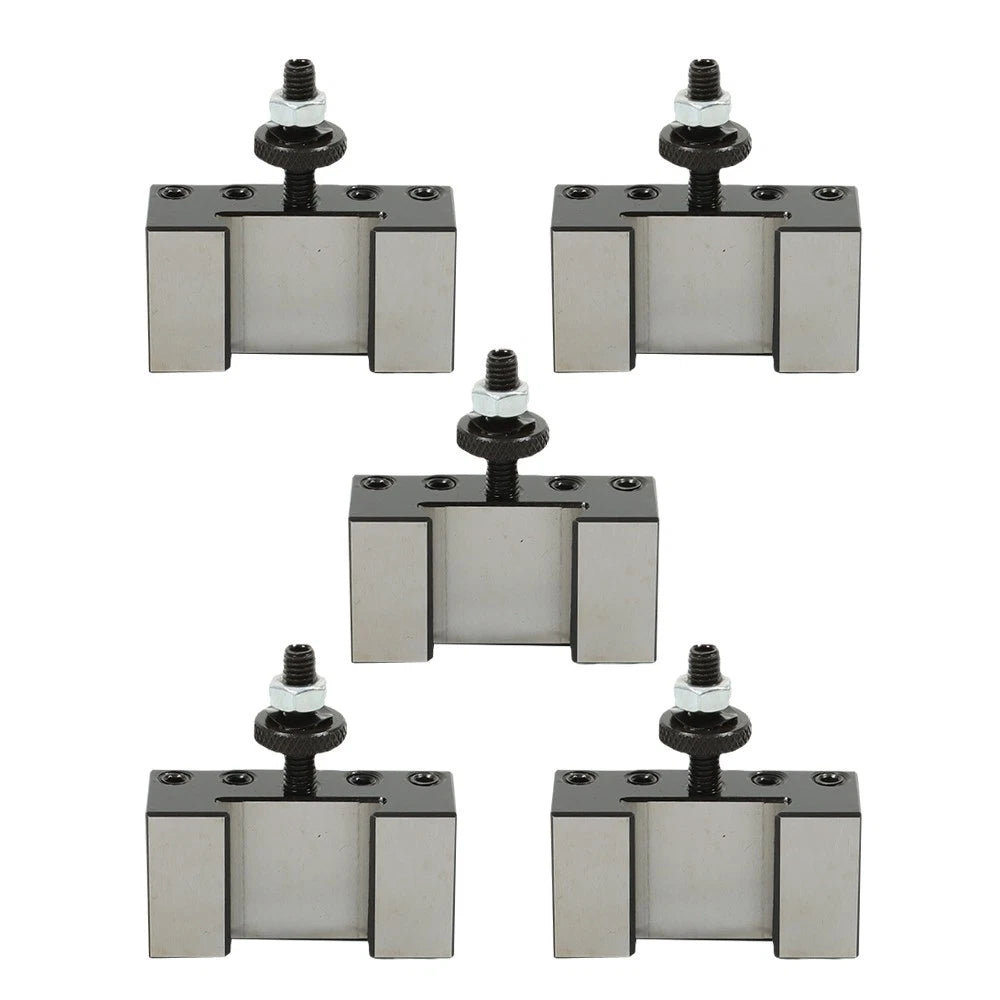 Set of 5 Quick Change Turning & Facing Lathe Tool Post Holder OXA 250-001