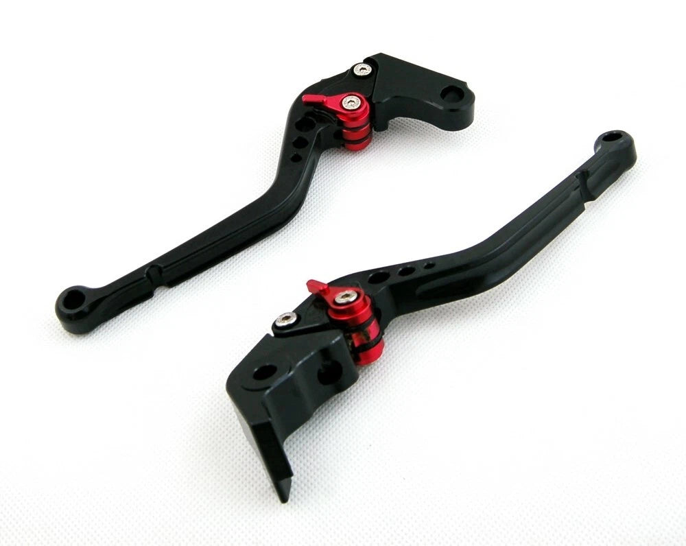 Long Brake Clutch Levers for Yamaha YZF 1000 R1 (1999–2001) Black