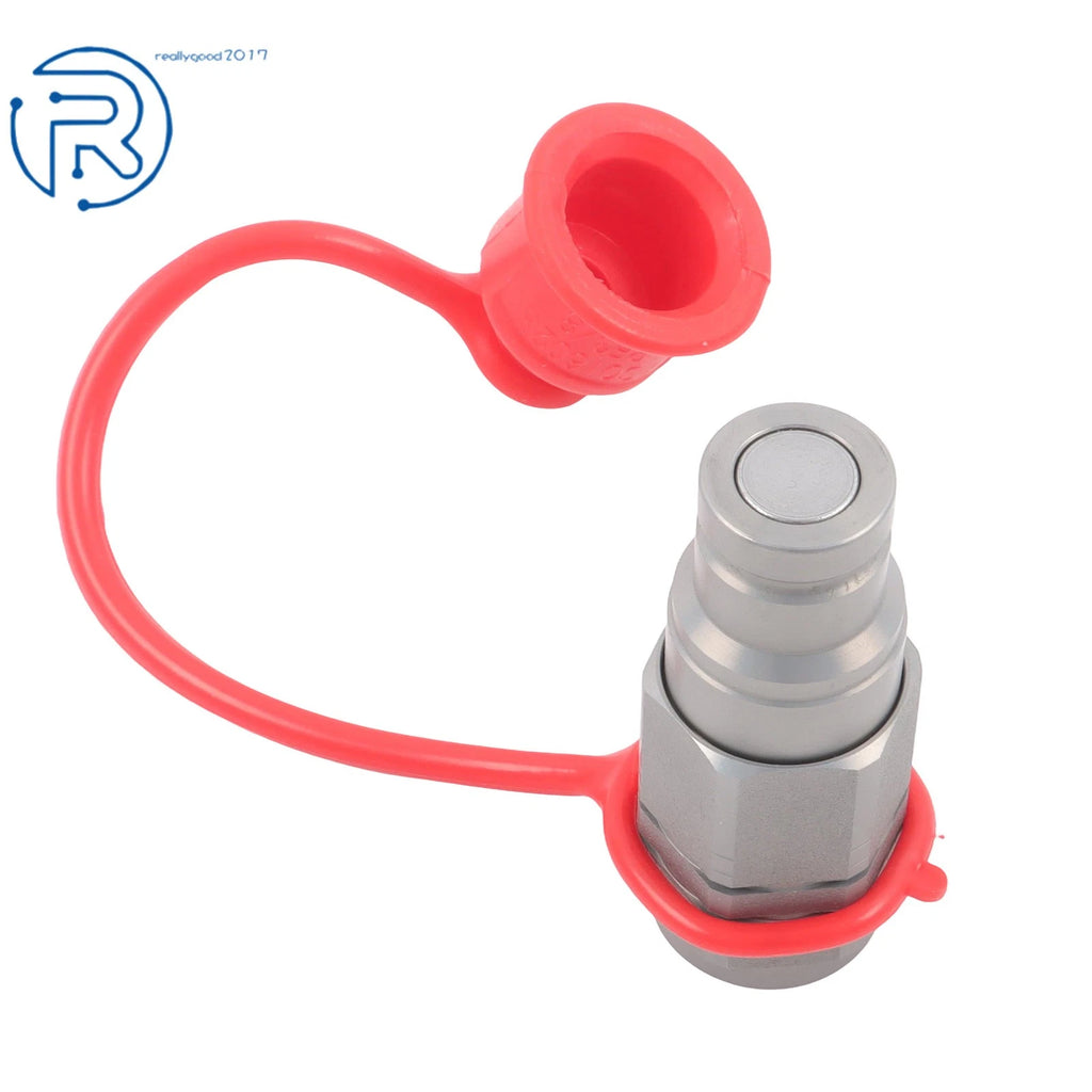 3/8" Flat Face Hydraulic Quick Connect Coupler Set for (NPT 5076PSI)