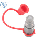 3/8" Flat Face Hydraulic Quick Connect Coupler Set for (NPT 5076PSI)