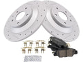 Rear Brake Pad and Rotor Kit for Mazda CX-5 (2016–2018) TT834VJ