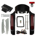 Rear Fender Fascia with LED Light Kit for Harley Touring Electra Glide Road King (2014–2022)