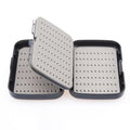 Double-sided waterproof fly fishing box for trout bass