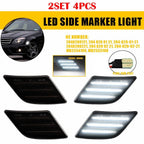 4X Front Side Marker Lights for Benz SL-Class SL65 AMG (2005–2007) EXV
