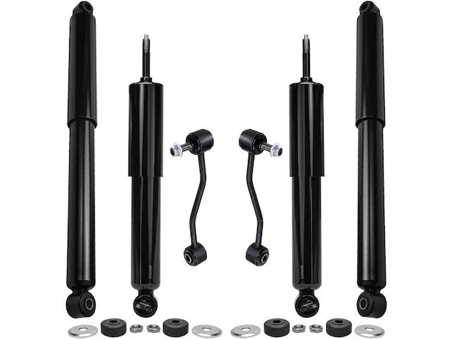 Front and Rear Shock Absorber and Sway Bar Link Kit for Mazda B3000 (1994–2006)