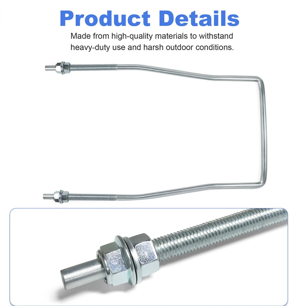 Front Draft Arm U Bolt for John Deere X500, X520, X530, X534, X540, X590 (2003–2023)