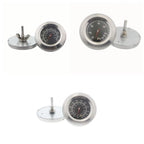 Barbecue Thermometer for Oven and Grill (Stainless Steel, Bimetallic)