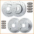 Brake Rotors and Pads Kit for Chevy Equinox Terrain (2010–2019)