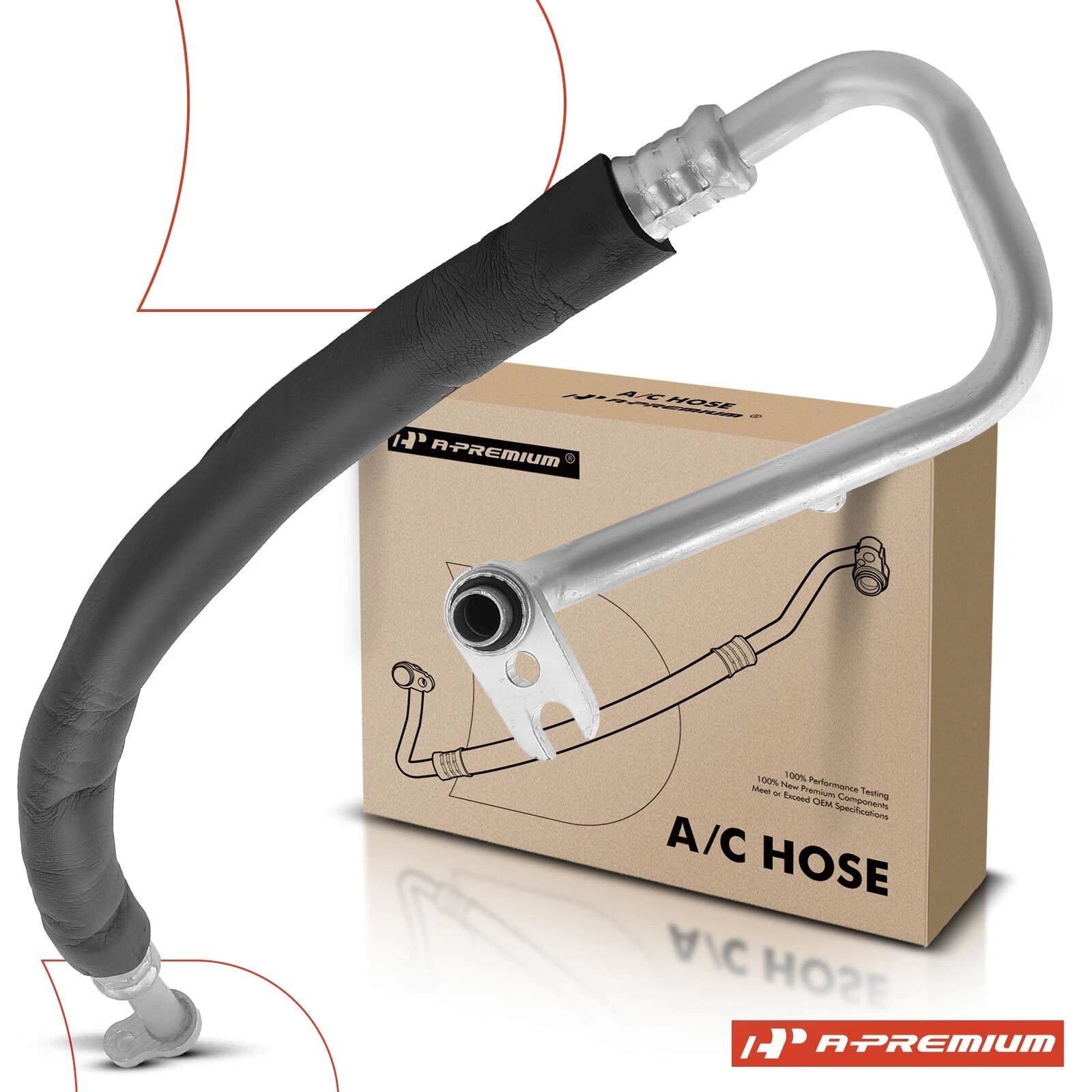 A/C Suction Line Hose Assembly for Chevy Cobalt, Pontiac G5 (2007–2010)