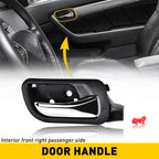Interior Door Handle for Honda Accord (2003–2007) Front Passenger Black Plastic