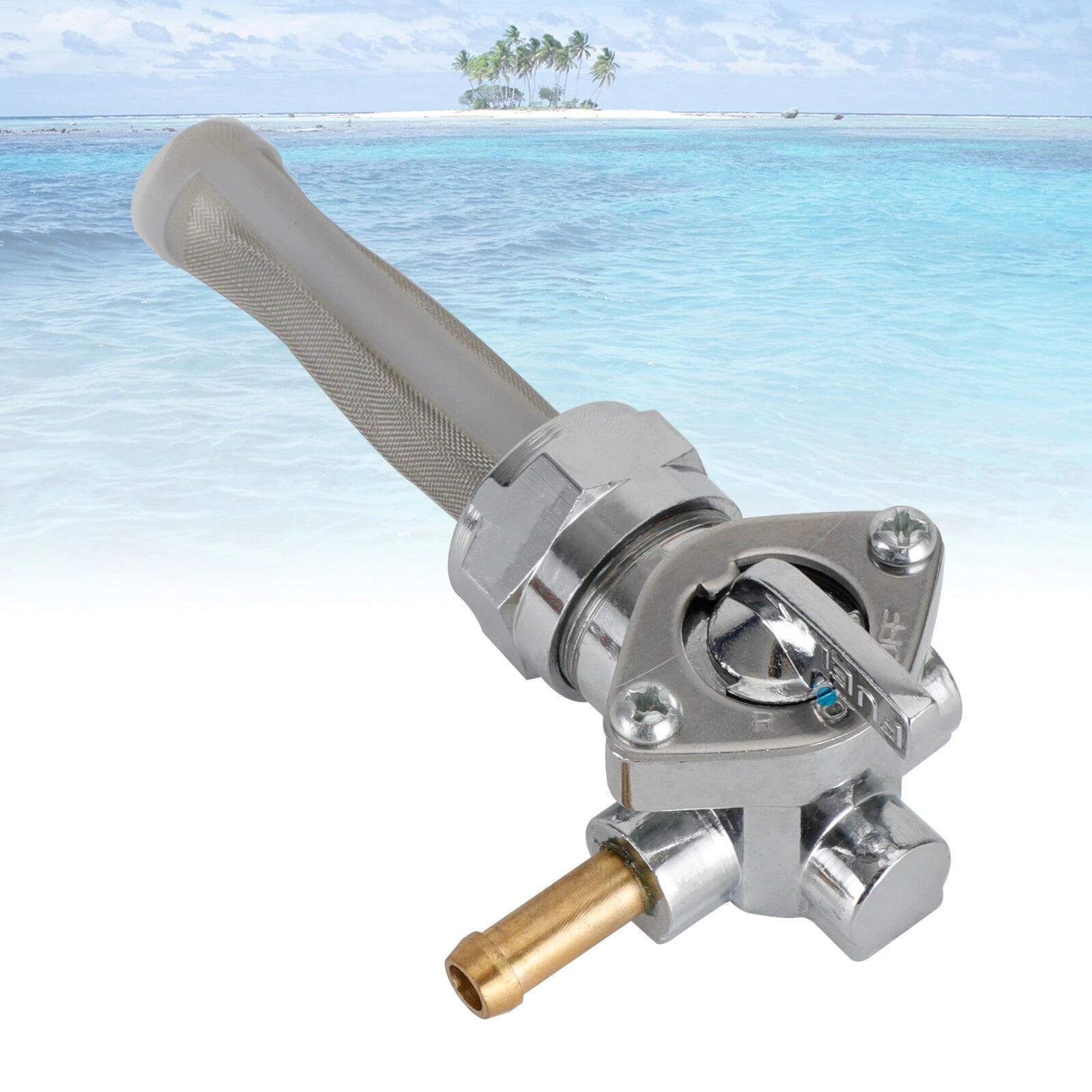 Gas Tank Fuel Cock Valve Petcock for Harley XL883 XL1200 Sportster (1991–1994)