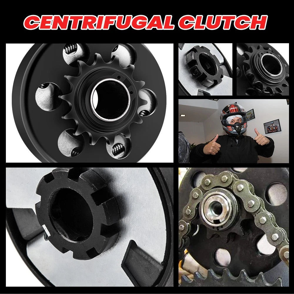 Centrifugal Clutch 1" Bore 14 Tooth for Mini Bike #40/41/420 Chain