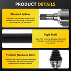 Front Driver CV Axle Shaft Assembly for Chevrolet Malibu (2019–2020)