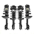 Set of 4 Complete Struts with Coil Springs for Hyundai Accent (2000–2005)