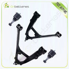 Set of 4 Front Lower Control Arms & Upper Ball Joints for Tahoe Sierra Silverado 1500 (2007–2014)