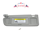 Driver Left Sun Visor for Honda Civic (2006–2011) Light Gray