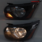 Halogen Black Headlight for Ford Transit 150 250 350 (2015–2021)